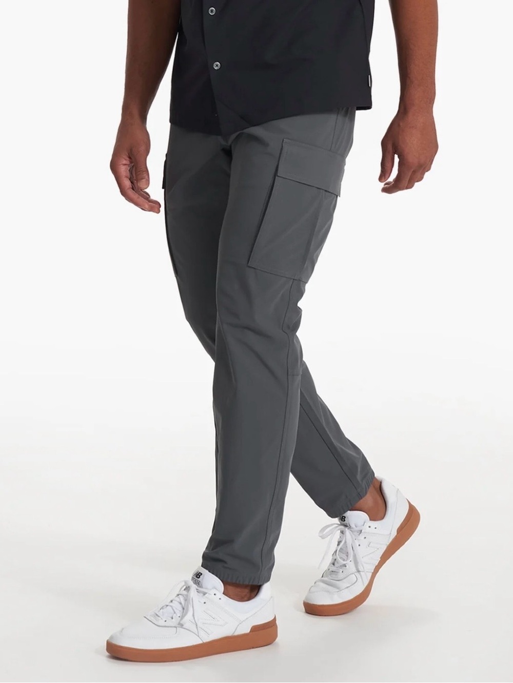 Men's Vuori Meta Cargo Pants Size 33 Gray